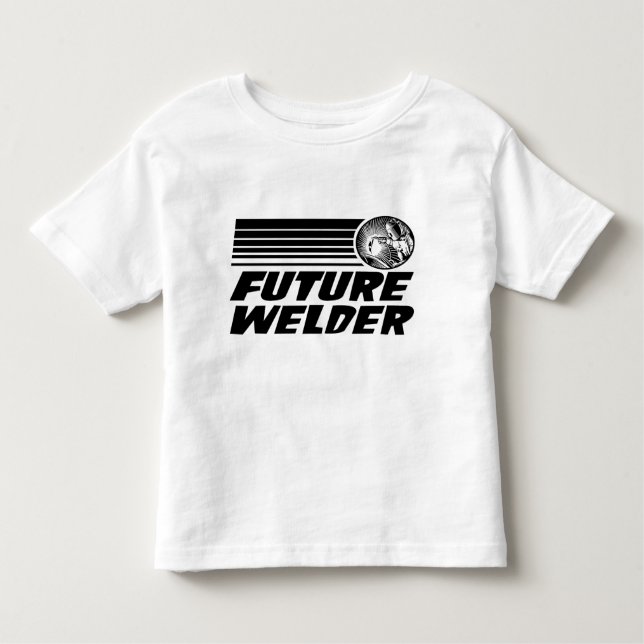 Future Welder Kleinkind T-shirt (Vorderseite)