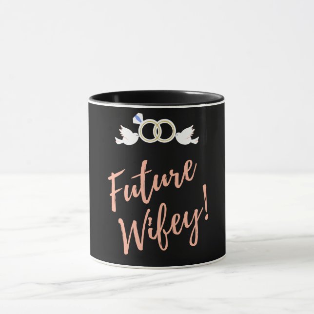 Future Wifey Love Birds Tasse (Zentrum)