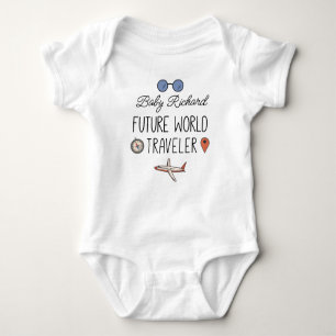 Future World Traveller Baby Strampler