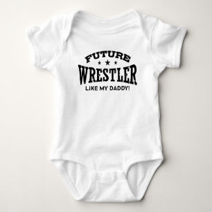 Future Wrestler like my Daddy Baby Strampler