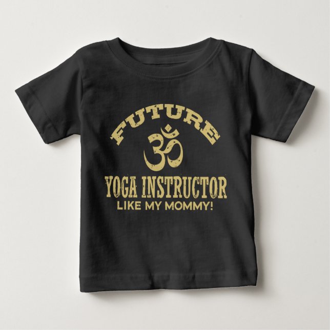 Future Yoga Instructor Baby T-shirt (Vorderseite)