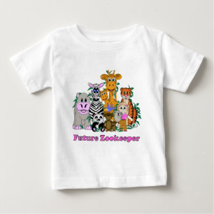 Future Zookeeper Girl Baby T-shirt