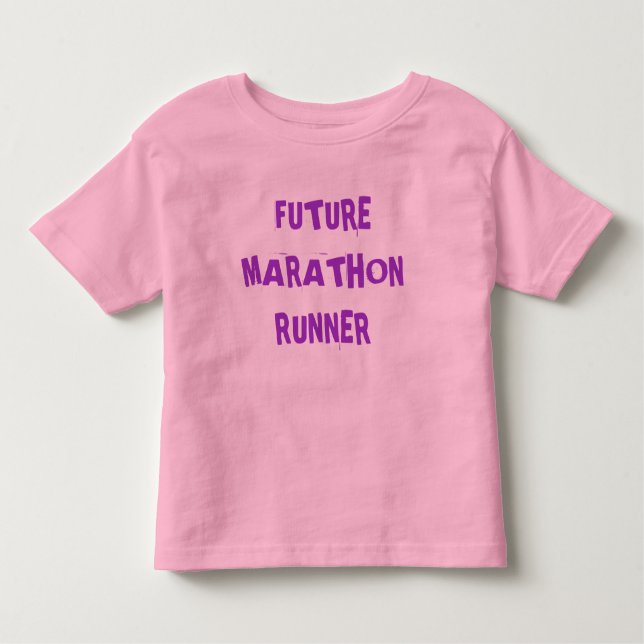 FUTUREMARATHONRUNNER KLEINKIND T-SHIRT (Vorderseite)