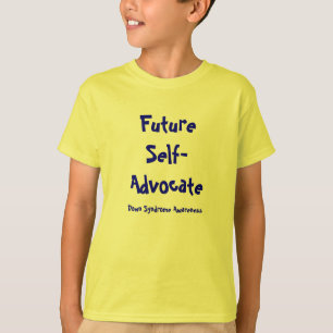 FutureSelf-Anwalt, Down-Syndrom Bewusstsein T-Shirt