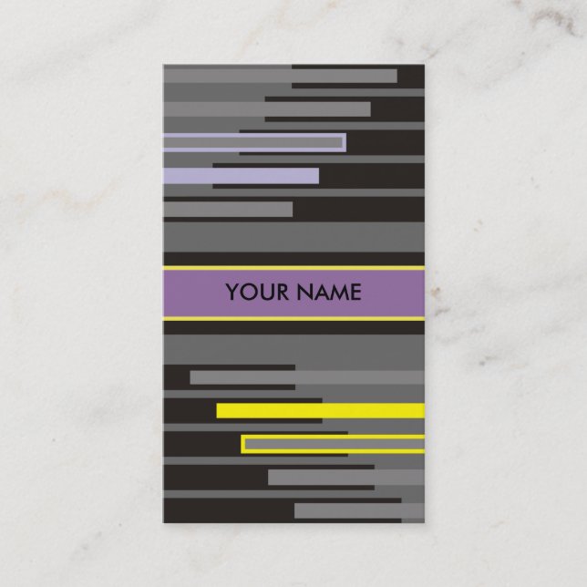 Futurismus Business Cards Visitenkarte (Vorderseite)