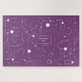 Futurist Muster: Mulberry 004 Puzzle