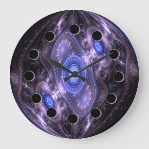 Futuristic Abstract Wall Clock Große Wanduhr