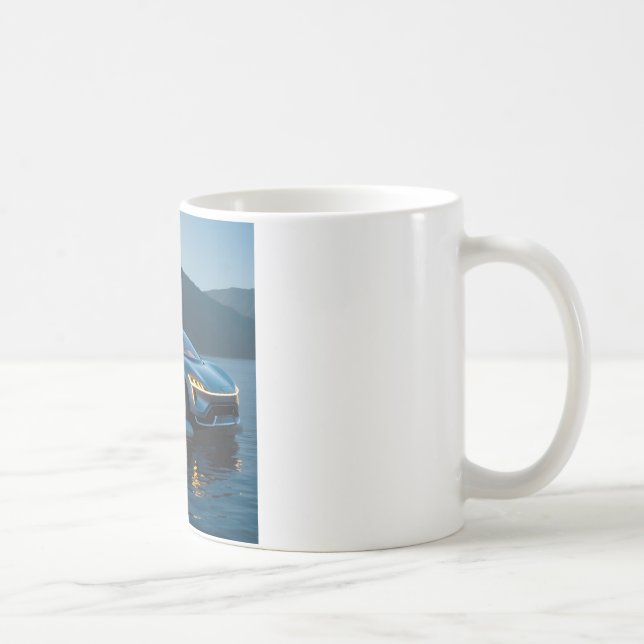 Futuristic Car Kaffeetasse (Rechts)