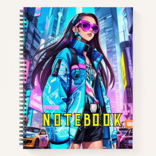 Futuristic Pop Star 0002 Notizbuch