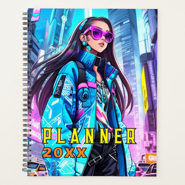 Futuristic Pop Star 0002 Planer (Vorderseite)
