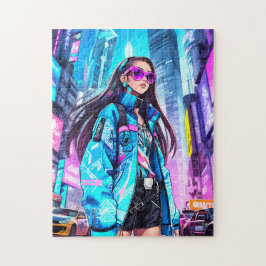 Futuristic Pop Star 0002 Puzzle