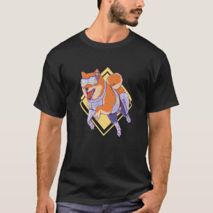 Futuristic Shiba Dog Inu Doge T-Shirt