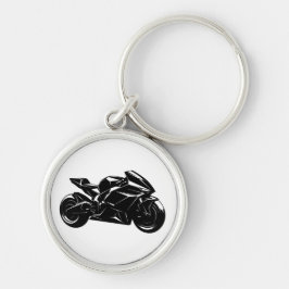 Futuristic Sport Motorcycle Design Schlüsselanhänger