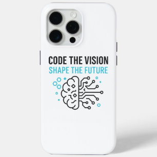 Futuristic Tech Visionary: Abstrakter Binary Code Case-Mate iPhone Hülle