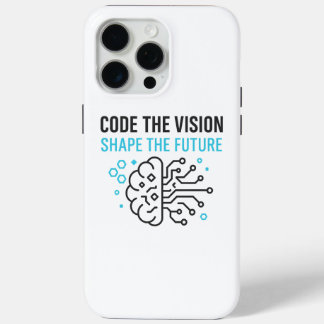 Futuristic Tech Visionary: Abstrakter Binary Code Case-Mate iPhone Hülle