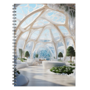 Futuristic Town Notizblock