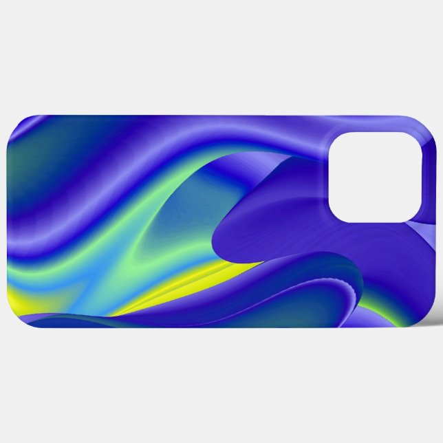 Futuristisch, abstrakt 3D-Rainbowart Case-Mate iPhone Hülle (Rückseite (Horizontal))
