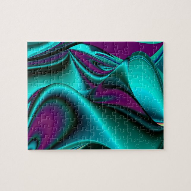 futuristisch Abstrakt Puzzle (Horizontal)