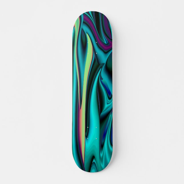 Futuristisch, Abstrakt Skateboard (Vorne)