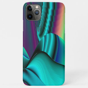 Futuristische Abstrakte 3D Metallic Rainbow Art Case-Mate iPhone Hülle