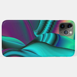 Futuristische Abstrakte 3D Metallic Rainbow Art Case-Mate iPhone Hülle