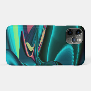 Futuristische Abstrakte 3D Metallic Rainbow Art Case-Mate iPhone Hülle