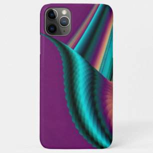 Futuristische Abstrakte 3D Metallic Rainbow Art Case-Mate iPhone Hülle