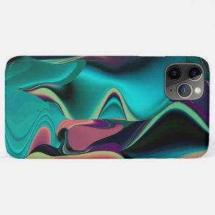 Futuristische Abstrakte 3D Metallic Rainbow Art Case-Mate iPhone Hülle