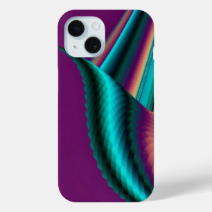 Futuristische Abstrakte 3D Metallic Rainbow Art Case-Mate iPhone Hülle