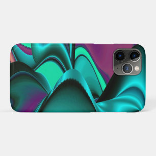 Futuristische Abstrakte 3D Metallic Rainbow Art Case-Mate iPhone Hülle
