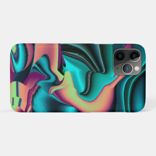 Futuristische Abstrakte 3D Metallic Rainbow Art Case-Mate iPhone Hülle