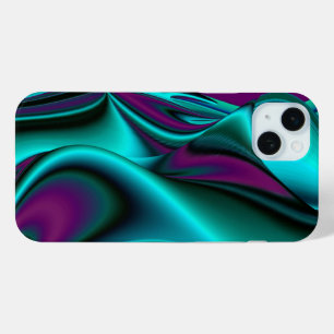 Futuristische Abstrakte 3D Metallic Rainbow Art Case-Mate iPhone Hülle
