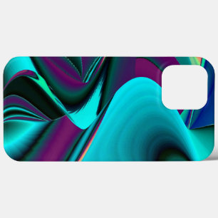 Futuristische Abstrakte 3D Metallic Rainbow Art Case-Mate iPhone Hülle