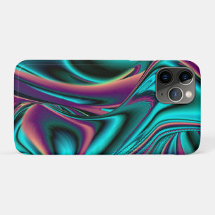 Futuristische Abstrakte 3D Metallic Rainbow Art Case-Mate iPhone Hülle