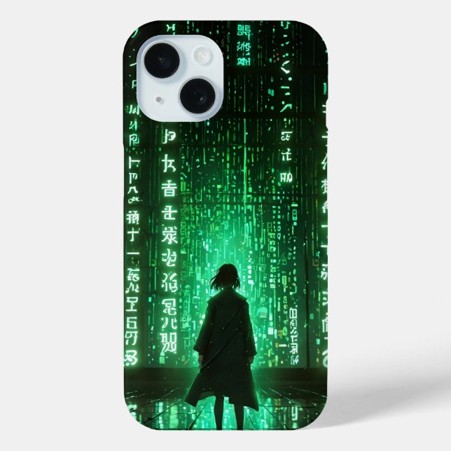 Futuristische Anime Case-Mate iPhone Hülle (Rückseite)