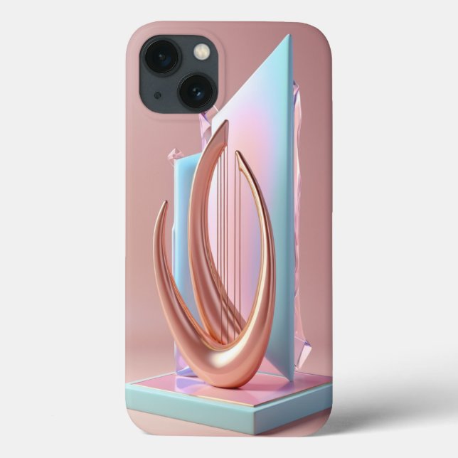 Futuristische Auszeichnung Case-Mate iPhone Hülle (Rückseite)