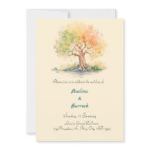 Futuristische Baumeinladung