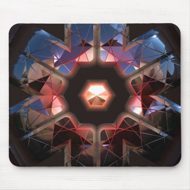Futuristische Chrystal X7-11 Mousepad (Vorne)