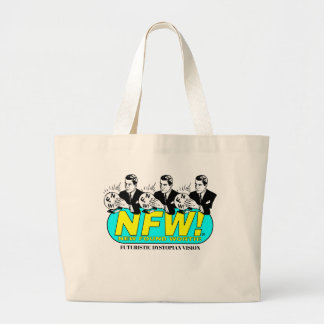 "FUTURISTISCHE DYSTOPIE" Tote Bag Jumbo Stoffbeutel