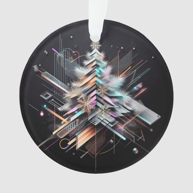 Futuristische Elegance Ornament (Vorderseite)