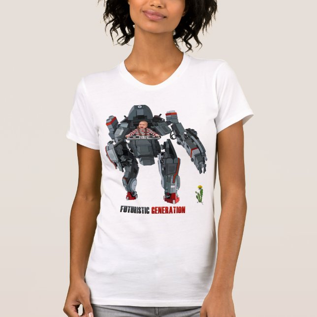 Futuristische Generation T-Shirt (Vorderseite)