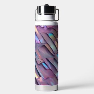 Futuristische Iridescent/abstrakte holografische Trinkflasche