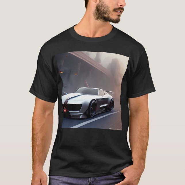 Futuristische Kraftfahrzeuge 7 T-Shirt (Vorderseite)