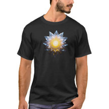 Futuristische Kristall-Lotus • Geometrische Sci-Fi