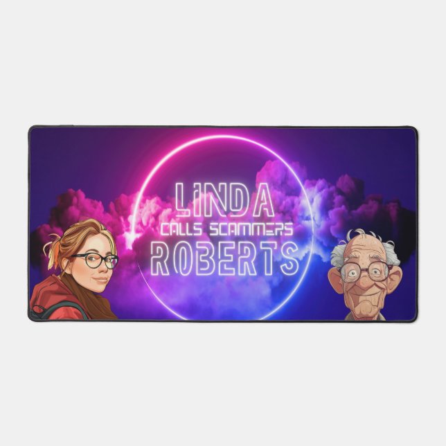 Futuristische LRCS Desk Mat Schreibtischunterlage (Vorderseite)