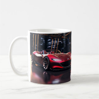 Futuristische Mazda MX5 Miada ND Tasse