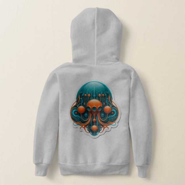 Futuristische Meduza Hoodie (AblageHinten)
