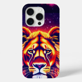 Futuristische Neon Lioness Celestie Phone Case