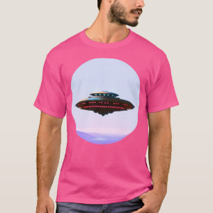 Futuristische Raumfahrt T-Shirt