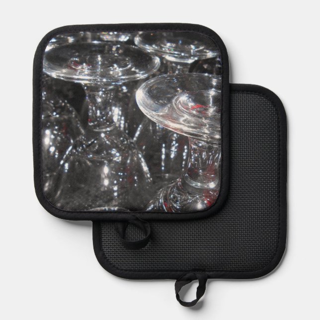 Futuristische Richtungen Topflappen (Vorderseite/Rückseite)